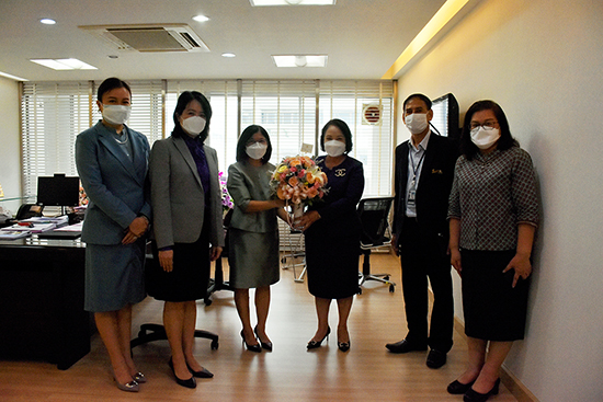 สคร. ร่วมแสดงความยินดีกับนางสาวชุณหจิต สังข์ใหม่เนื่องในโอกาสเข้าดำรงตำแหน่งรองปลัดกระทรวงการคลัง