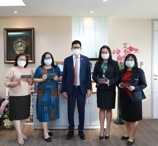 สคร. ร่วมอวยพรและขอพรปีใหม่ 2566 กรมสรรพสามิต  