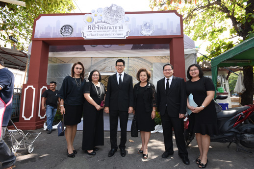 สคร. ร่วมพิธีเปิดงานตลาดคลองผดุงกรุงเกษม