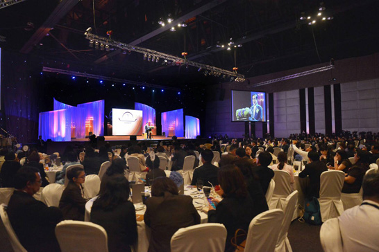 นายประยุทธ์ จันทร์โอชา นายกรัฐมนตรี เป็นประธานกล่าวเปิดงานและมอบรางวัล