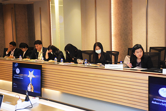 สคร. จัดการประชุมคณะกรรมการตัดสินรางวัลรัฐวิสาหกิจดีเด่น ครั้งที่ 5/2563