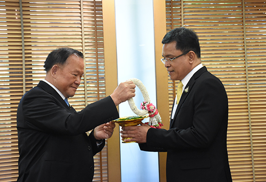 สคร. ร่วมอวยพรและขอพรปีใหม่ 2563 ผู้บริหารระดับสูงกระทรวงการคลัง