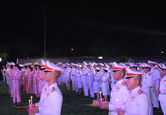 สคร. ร่วมพิธีจุดเทียนน้อมรำลึกในวันปิยมหาราช