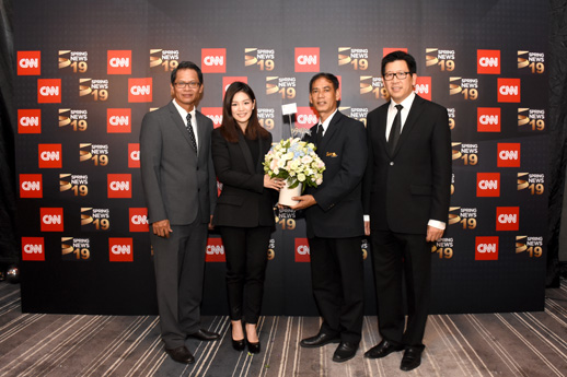 สคร. ร่วมแสดงความยินดีในโอกาส Springnews จับมือ CNN