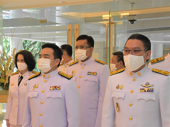 สคร. เข้าร่วมพิธีถวายสัตย์ปฏิญาณฯ และพิธีลงนามถวายพระพรพระบาทสมเด็จพระเจ้าอยู่หัว