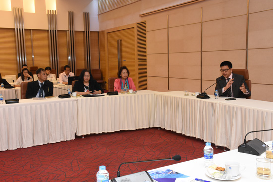 บรรยากาศการสัมมนาแผนพัฒนาฯ ฉบับที่ 12 กับทิศทางรัฐวิสาหกิจ
