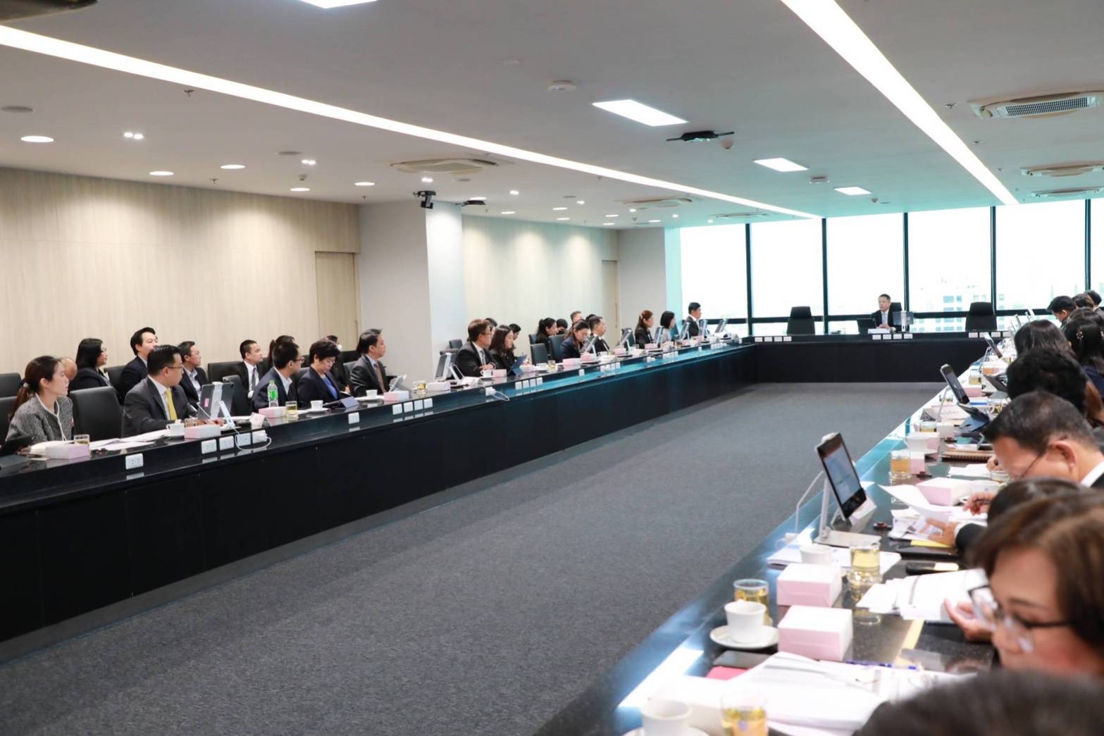 การประชุมคณะกรรมการกำกับการประเมินผลการปฏิบัติราชการของส่วนราชการในสังกัดกระทรวงการคลัง ครั้งที่ ๓/๒๕๖๗