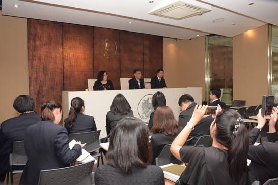 สคร. แถลงข่าวการนำส่งรายได้แผ่นดินของรัฐวิสาหกิจ
