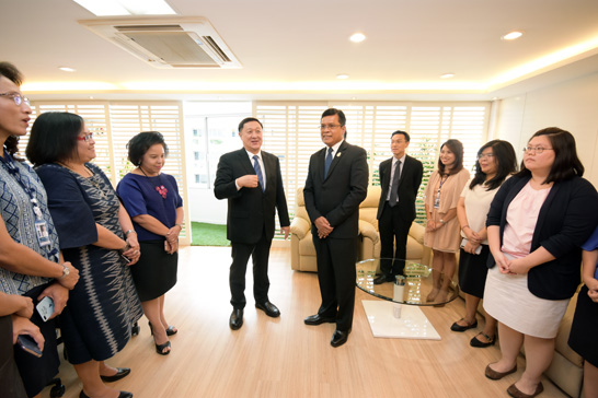สคร. ร่วมแสดงความยินดีกับปลัดกระทรวงการคลังในโอกาสเข้ารับตำแหน่งใหม่