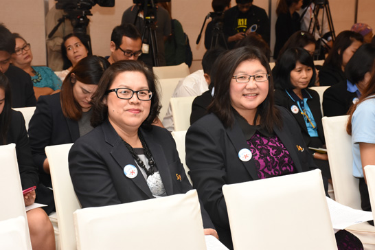 บรรยากาศพิธีร่วมลงนามในบันทึกข้อตกลงว่าด้วยความร่วมมือในการป้องกันและปราบปรามปัญหาการทุจริต