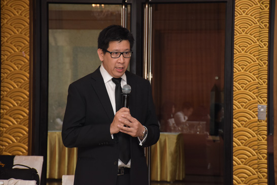นายเอกนิติ นิติทัณฑ์ประภาศ ผู้อำนวยการสำนักงานคณะกรรมการนโยบายรัฐวิสาหกิจ (สคร.)  กล่าวเปิดการสัมนาเชิงปฏิบัติการ โครงการขับเคลื่อนองค์กรคุณธรรมของ สคร.