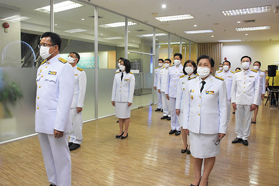 สคร. จัดพิธีถวายสัตย์ปฏิญาณเนื่องในโอกาสวันเฉลิมพระชนมพรรษาพระบาทสมเด็จพระวชิรเกล้าเจ้าอยู่หัว