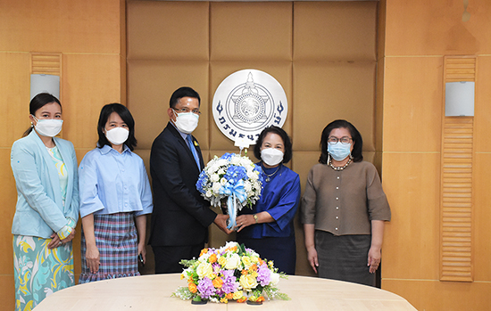 สคร. ร่วมแสดงความยินดีกับนายประภาศ คงเอียดเนื่องในโอกาสเข้าดำรงตำแหน่งอธิบดีกรมธนารักษ์