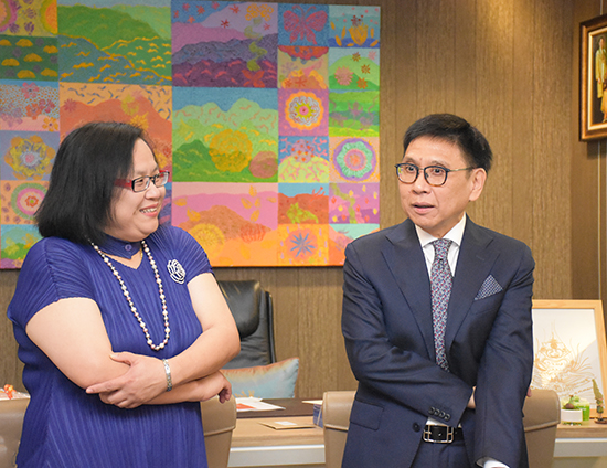 สคร. ร่วมอวยพรปีใหม่ 2562 ปลัดกระทรวงพลังงาน
