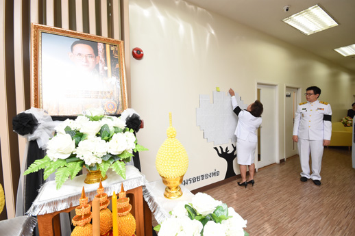 สคร. จัดกิจกรรมกิจกรรมรวมพลังแห่งความภักดีเพื่อถวายพระบาทสมเด็จพระปรมินทรมหาภูมิพลอดุลยเดชฯ