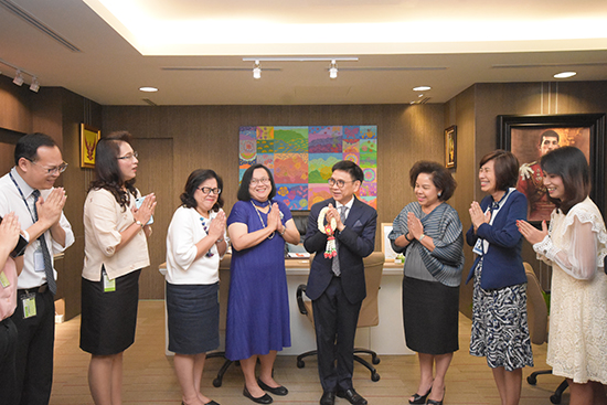 สคร. ร่วมอวยพรปีใหม่ 2562 ปลัดกระทรวงพลังงาน