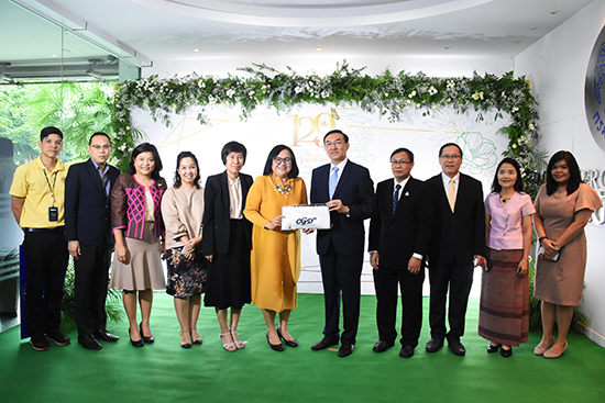 สคร. ร่วมแสดงความยินดีครบรอบวันสถาปนากรมบัญชีกลางปีที่ 129