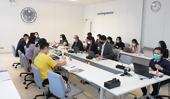 สคร. จัดการประชุมคณะกรรมการประเมินผลการดำเนินงานรัฐวิสาหกิจ  ผ่านสื่ออิเล็กทรอนิกส์ ครั้งที่ 5/2565