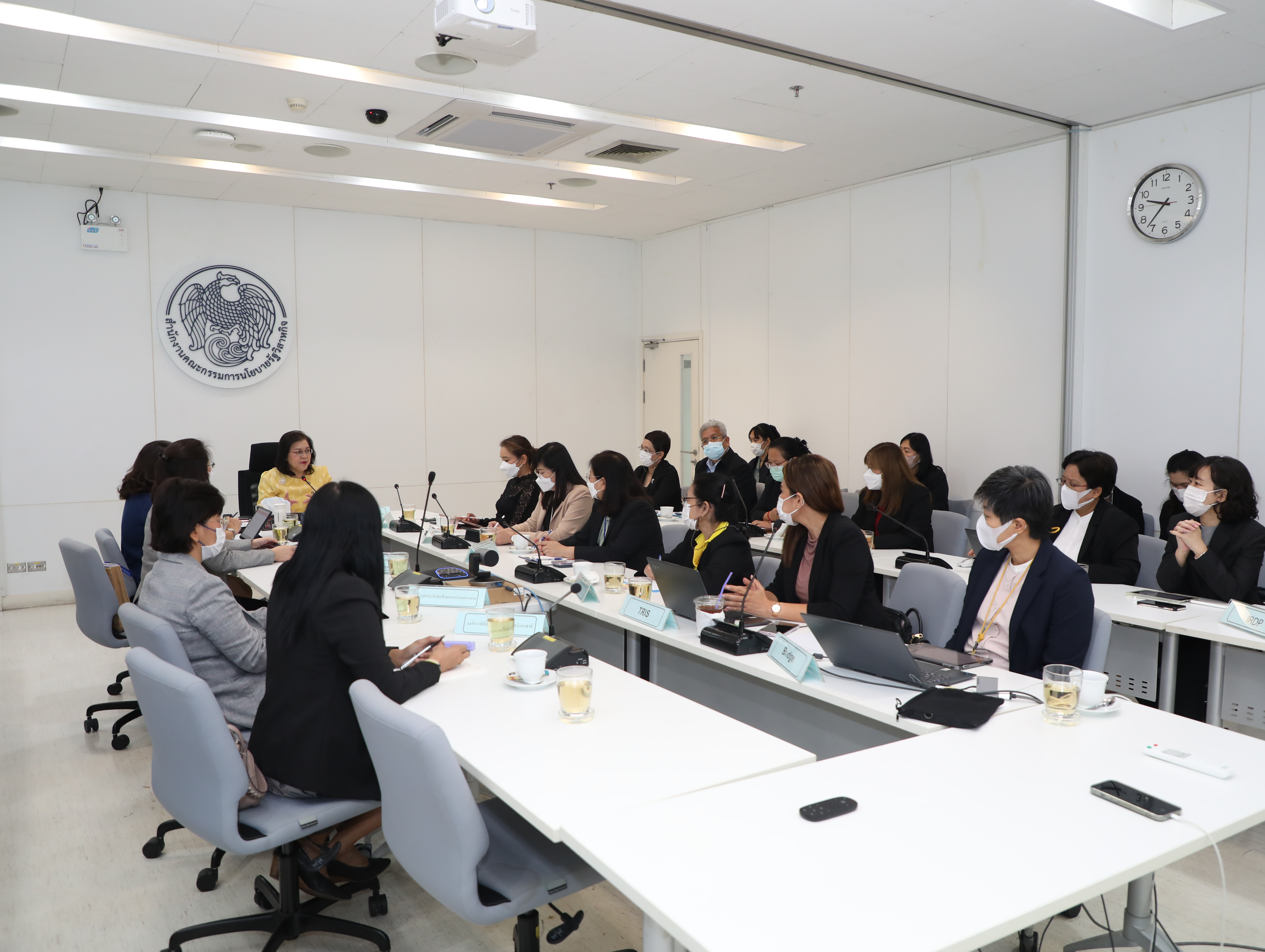 สคร. จัดการประชุมเพื่อรับฟังการชี้แจงโครงการคู่ความร่วมมือของรัฐวิสาหกิจ