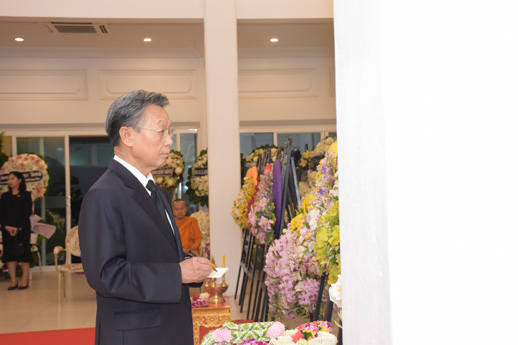 สคร. ร่วมเป็นเจ้าภาพงานสวดพระอภิธรรมศพ มารดา อดีต ผอ. สคร.