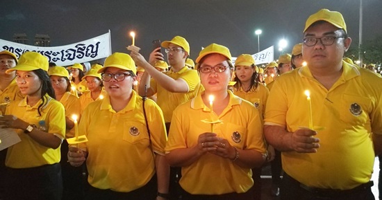 สคร.ร่วมพิธีจุดเทียนชัยถวายพระพรไชยมงคล สมเด็จพระเจ้าอยู่หัว
