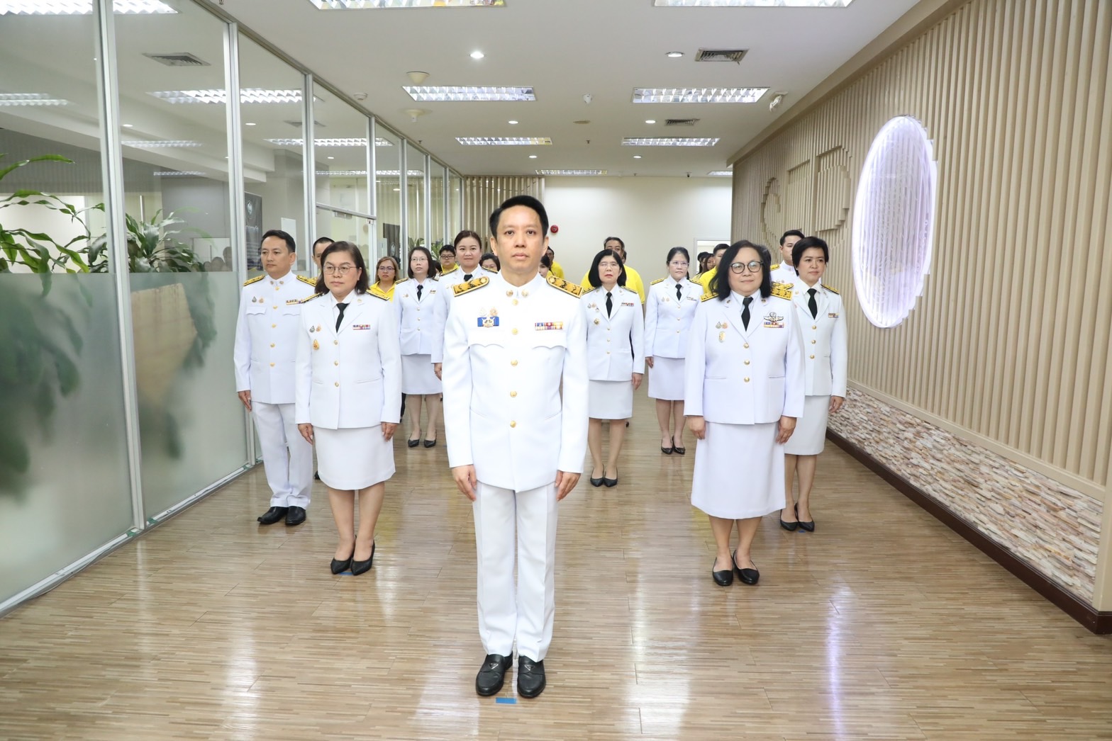 สคร. จัดพิธีถวายพระพรชัยมงคล เเละพิธีถวายสัตย์ปฏิญาณเพื่อเป็นข้าราชการที่ดีเเละพลังของเเผ่นดิน เนื่องในโอกาสวันเฉลิมพระชนมพรรษา พระบาทสมเด็จพระเจ้าอยู่หัว 28 กรกฎาคม 2567