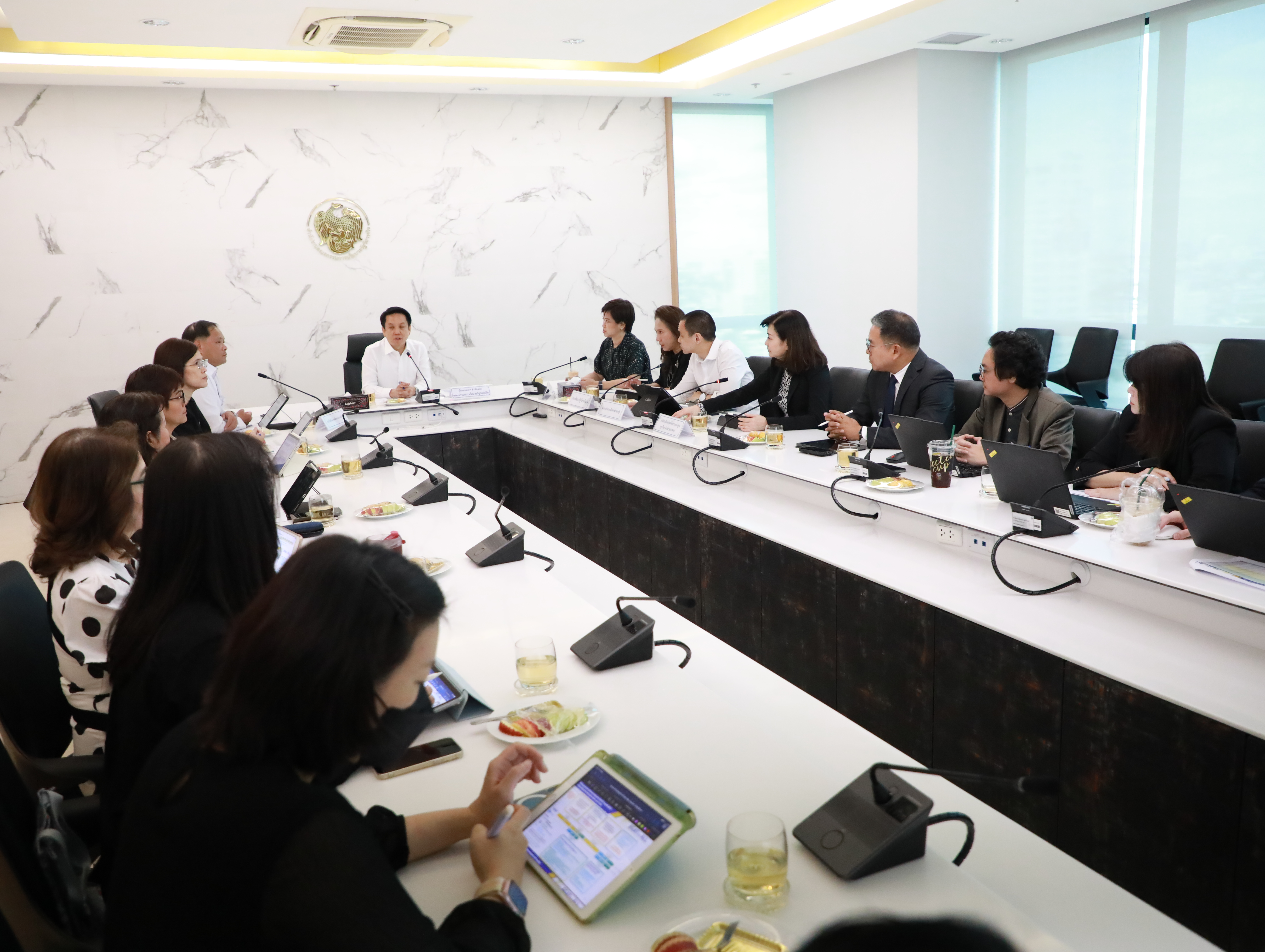 สคร. จัดการประชุมการพิจารณาการระดมทุนผ่านกองทุนรวมโครงสร้างพื้นฐาน (Infrastructure Fund : IFF) 