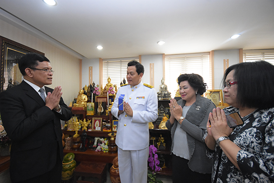 สคร. ร่วมอวยพรปีใหม่ 2562 ปลัดกระทรวงการคลัง