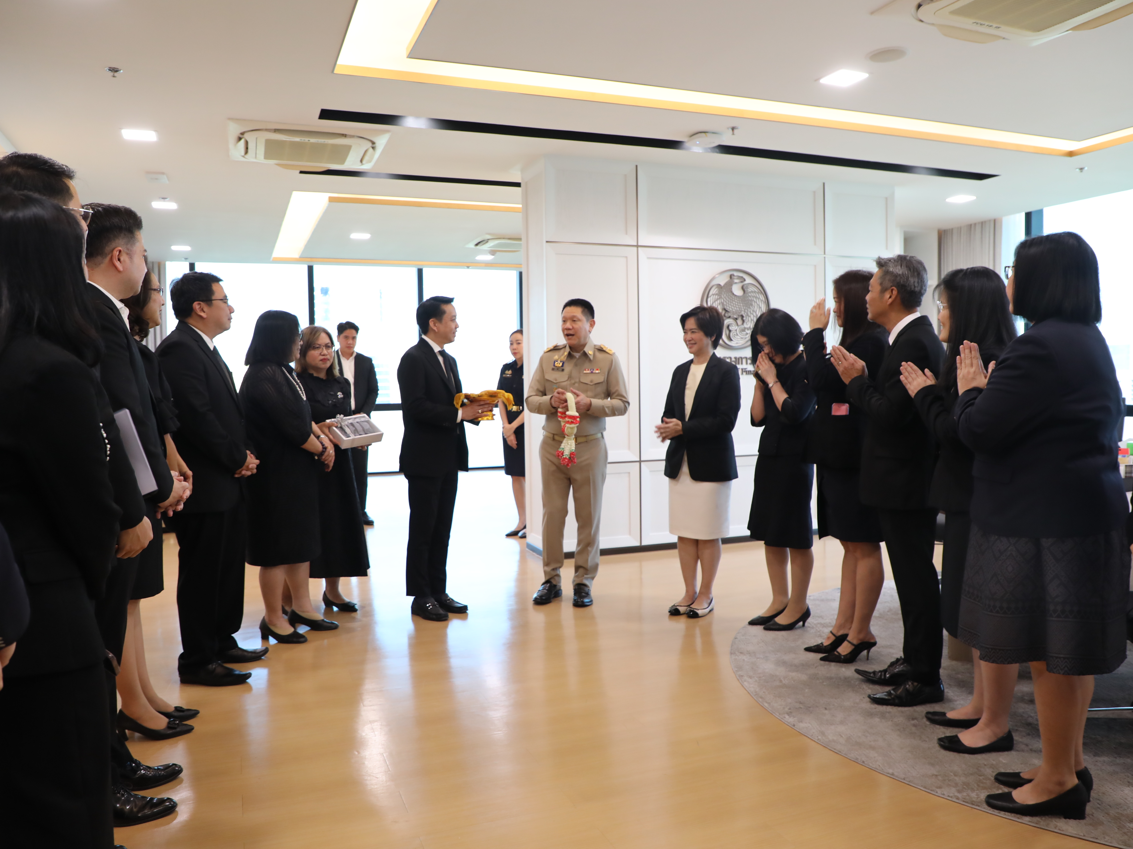 สำนักงานคณะกรรมการนโยบายรัฐวิสาหกิจ ร่วมอวยพรและขอพรปีใหม่ 2569 ผู้บริหารระดับสูงกระทรวงการคลัง