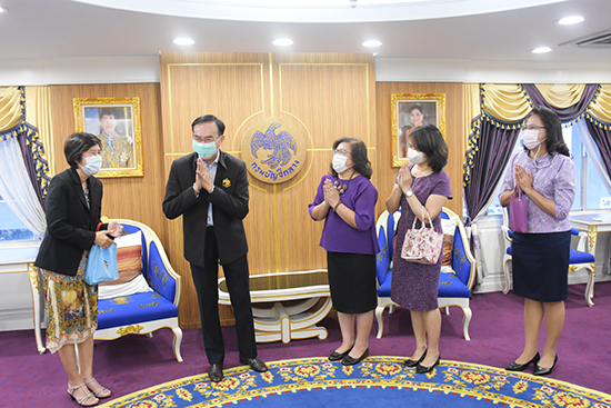 สคร. ร่วมอวยพรปีใหม่ 2564 อธิบดีกรมบัญชีกลาง