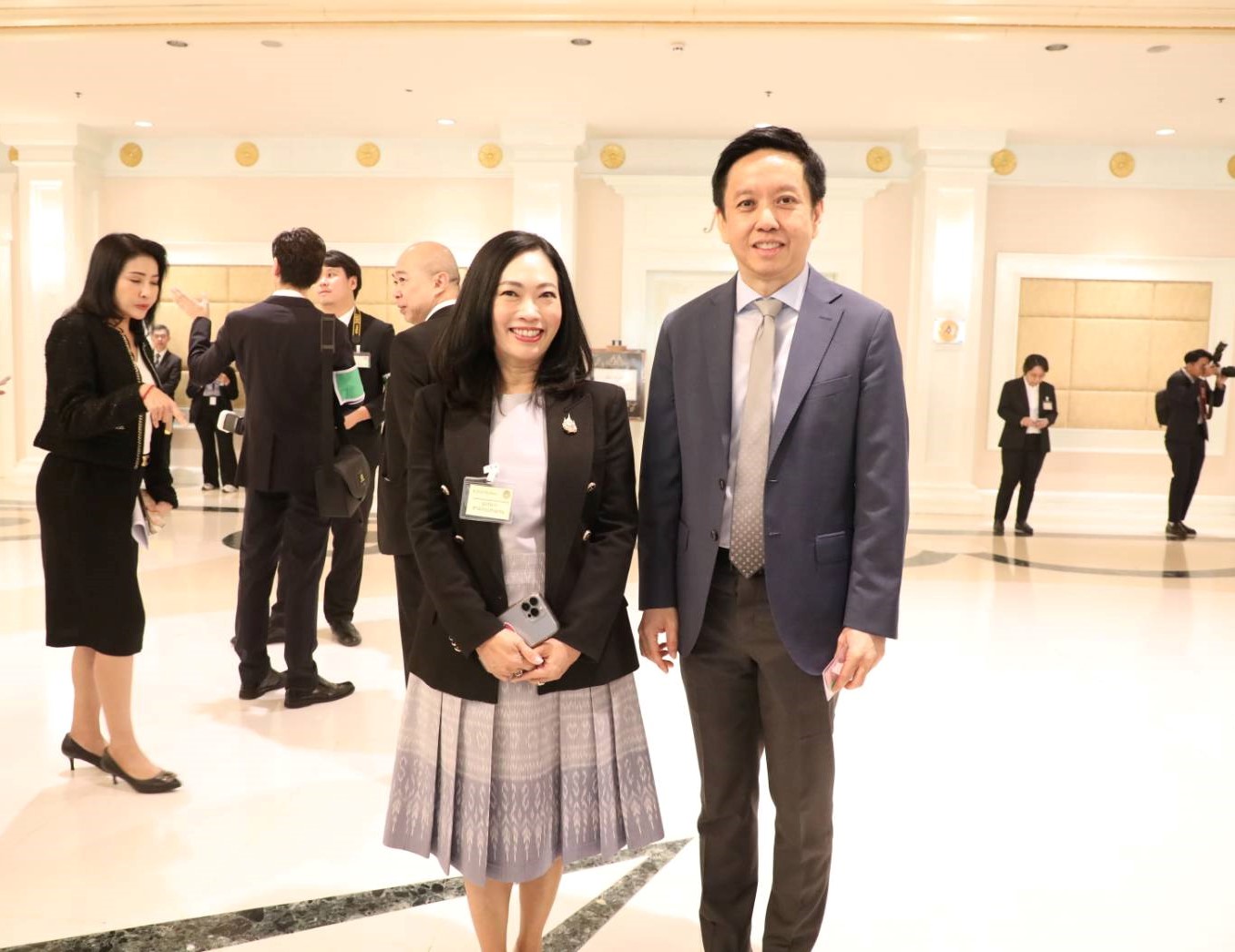 ผู้บริหารสำนักงานคณะกรรมการนโยบายรัฐวิสาหกิจ เข้าร่วมประชุมสัมมนาการมอบนโยบายและแนวทางการจัดทำงบประมาณรายจ่าย ประจำปีงบประมาณ พ.ศ. 2569