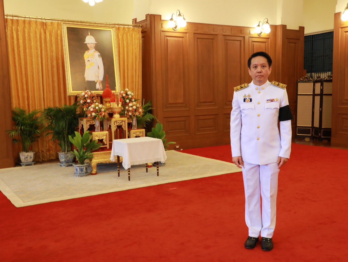 สำนักงานคณะกรรมการนโยบายรัฐวิสาหกิจ เข้าร่วมพิธีถวายสักการะเบื้องหน้าพระรูปและลงนามถวายความอาลัยสมเด็จพระเจ้าลูกเธอ เจ้าฟ้าพัชรกิติยาภา นเรนทิราเทพยวดี กรมหลวงราชสาริณีสิริพัชร มหาวัชรราชธิดา