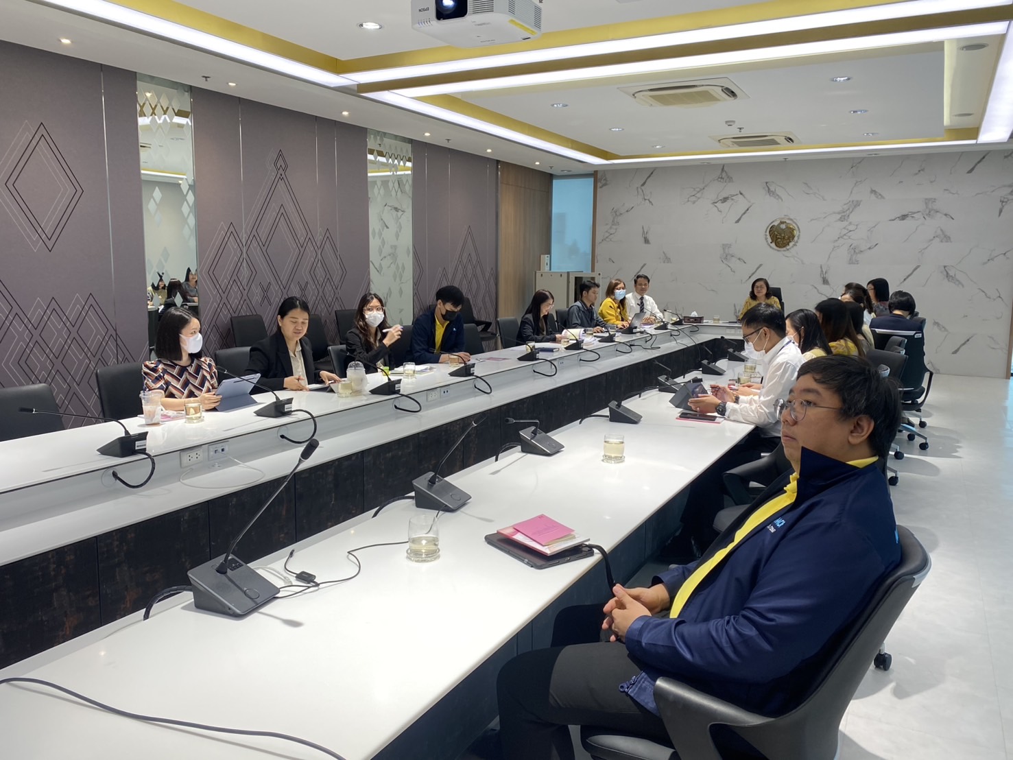 สำนักงานคณะกรรมการนโยบายรัฐวิสาหกิจ จัดการประชุมคณะอนุกรรมการขับเคลื่อนจิตอาสาพัฒนาคุณภาพชีวิตเพื่อความสุขของประชาชน ของ สคร. กระทรวงการคลัง ครั้งที่ 1/2568 