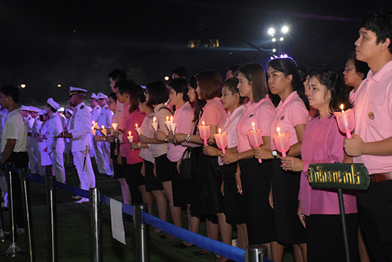 สคร. ร่วมพิธีจุดเทียนน้อมรำลึกในวันปิยมหาราช