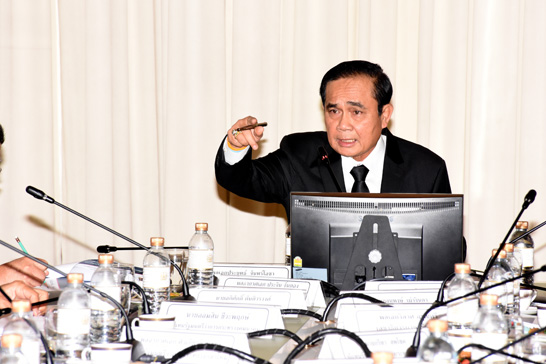 พลเอกประยุทธ์ จันทร์โอชา นายกรัฐมนตรี เป็นประธาน การประชุม คนร.