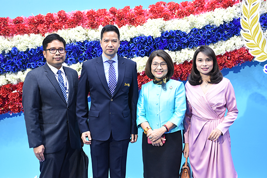 สคร. ร่วมแสดงความยินดีครบรอบวันสถาปนาการกีฬาแห่งประเทศไทย ปีที่ 55