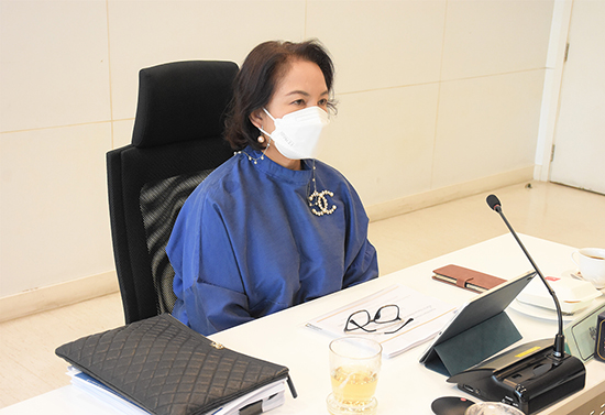 สคร. จัดการประชุมคณะกรรมการประเมินผลการดำเนินงานรัฐวิสาหกิจ  ผ่านสื่ออิเล็กทรอนิกส์ ครั้งที่ 5/2565