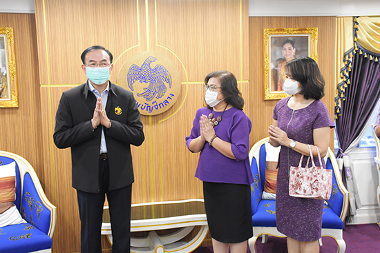 สคร. ร่วมอวยพรปีใหม่ 2564 อธิบดีกรมบัญชีกลาง