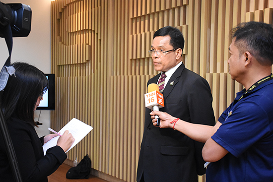 รัฐมนตรีว่าการกระทรวงการคลังพร้อมคณะตรวจเยี่ยม สคร.