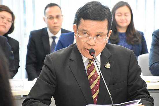 รัฐมนตรีว่าการกระทรวงการคลังพร้อมคณะตรวจเยี่ยม สคร.