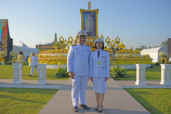 สคร. ร่วมพิธีถวายพานพุ่มราชสักการะเนื่องในวันคล้ายวันเฉลิมพระชนมพรรษา รัชกาลที่ 9