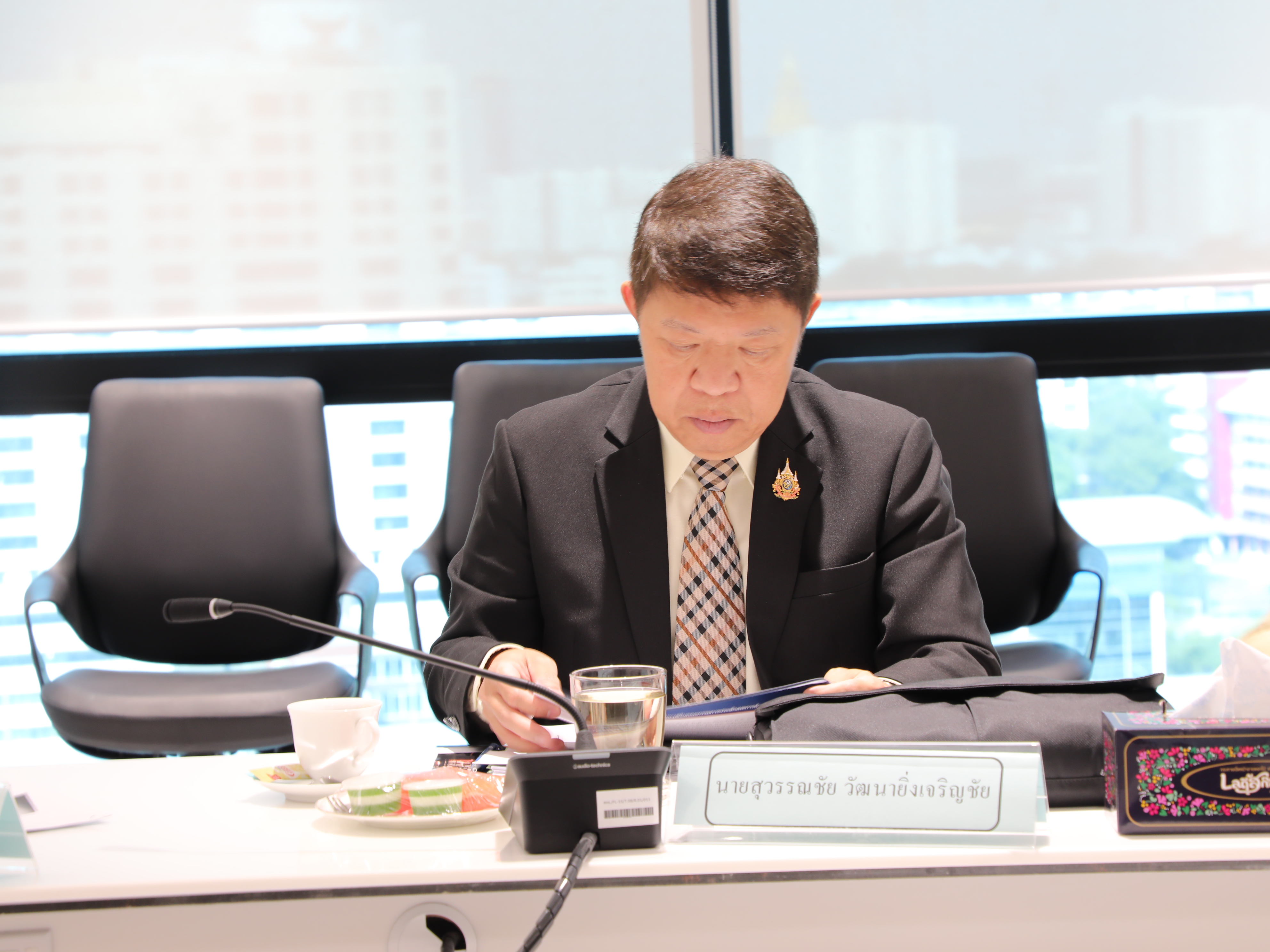       สำนักงานคณะกรรมการนโยบายรัฐวิสาหกิจ (สคร.) ได้จัดการประชุมคณะกรรมการประเมินผลการดำเนินงานรัฐวิสาหกิจ ครั้งที่ 8/2567 