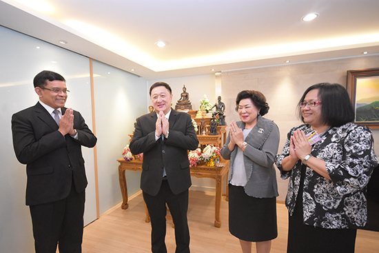 สคร. ร่วมอวยพรปีใหม่ 2562 ปลัดกระทรวงการคลัง