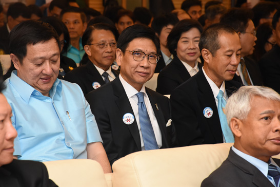 บรรยากาศพิธีร่วมลงนามในบันทึกข้อตกลงว่าด้วยความร่วมมือในการป้องกันและปราบปรามปัญหาการทุจริต