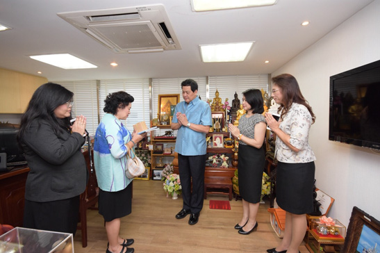 สคร. สวัสดีปีใหม่ 2561 ผู้บริหารระดับสูงกระทรวงการคลัง