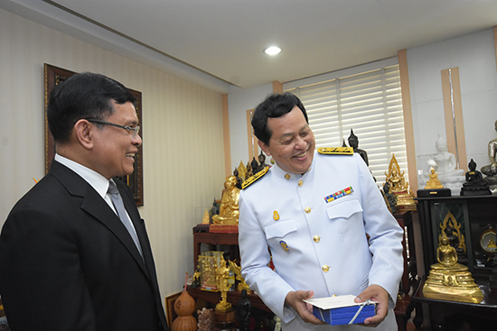 สคร. ร่วมอวยพรปีใหม่ 2562 ปลัดกระทรวงการคลัง