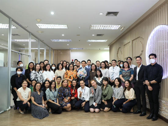 สคร. ร่วมแสดงความยินดีเนื่องในโอกาสนายธิบดี วัฒนกุล ได้รับการโปรดเกล้าฯ แต่งตั้งให้ดำรงตำแหน่งผู้อำนวยการ สคร. 