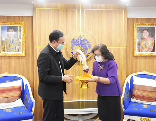 สคร. ร่วมอวยพรปีใหม่ 2564 อธิบดีกรมบัญชีกลาง