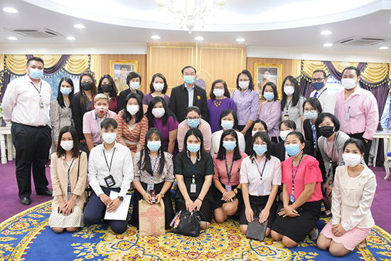 สคร. ร่วมอวยพรปีใหม่ 2564 อธิบดีกรมบัญชีกลาง