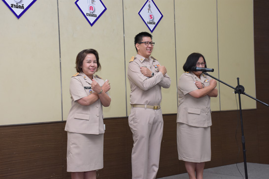สคร. ประกาศเจตนารมณ์องค์กรคุณธรรม